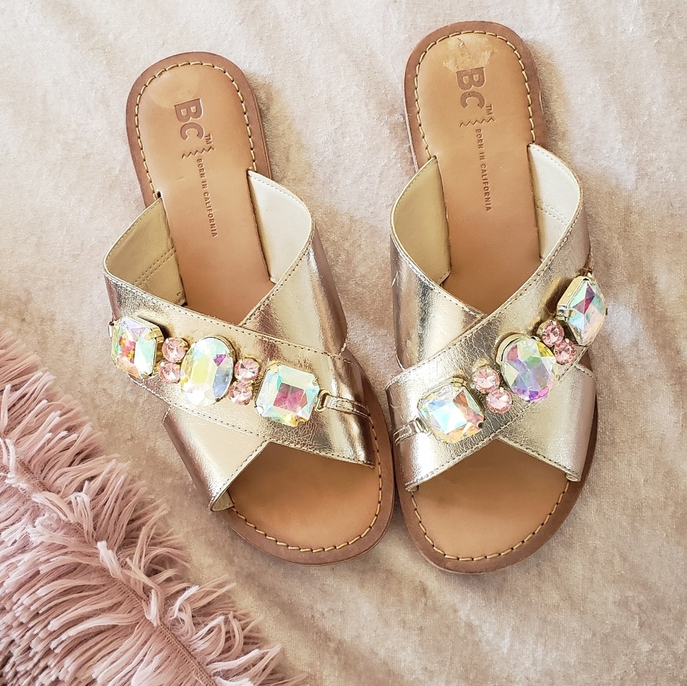 Jeweled Sandals BC footwear